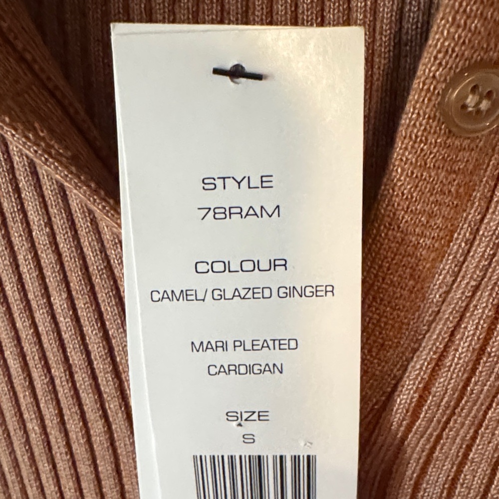 French Connection Ribbed Button-Up Cardigan Dress - Picture 3 of 7